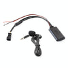 Car Large Screen Host AUX Bluetooth Music Cable + MIC for BMW E39 E46 E53 X5