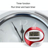 3885N Modern Silent Electronic Clock LCD Large Character Clock(Red)
