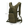 B10 006 Outdoor Waterproof Oxford Cloth Portable Cycling Backpack, Size: Free size(Brown)