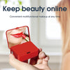 5-In-1 Telescopic Multifunctional Charging Cable Phone Bracket Function With Makeup Mirror(Red)