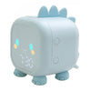 Dinosaur Kids Alarm Clock Electronic Clock Multifunctional Chime Small Alarm Clock(Blue)