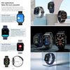 NX15 Smart Watch, 1.96 inch, BT Call / Heart Rate / Blood Pressure / Blood Oxygen(Silver Grey)