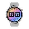 LEMFO LF38 1.6 inch IPS Screen Silicone Strap Smart Watch Supports Blood Oxygen Monitoring(Silver)