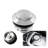 Motorcycle Flush Pop-up Gas Cap with O-ring for Harley Davidson (Silver)