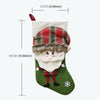 Santa Claus Christmas Ornament Decoration Christmas Stocking Gift Bag Pendant