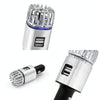JO-6291 Negative Ion Car Sterilizing Air Purifier Mobile Phone High-Speed Charging Dual USB Cigarette Lighter(Mysterious Silver)