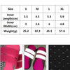 Pink Dog Shoes, Large - Breathable, Reflective & Non-Slip