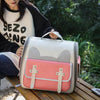 Large Breathable Cat Backpack Carrier Pink - Holds 7.5kg