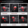 Multifunctional Car-Mounted Adhesive Mesh Bag For Storage Hanging Bags(Black)