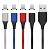 M11 5A USB to 8 Pin Nylon Braided Magnetic Data Cable, Cable Length: 2m (Blue)