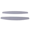 2 PCS Universal Car Body Carbon Fiber Bumper Guard Protector Sticker/Car Crash Bar Bumper Strips /Car Crash Strips/Anti-rub Strips/Anti-rub Bar(Grey)