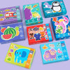 Children Early Education Wooden Picture Puzzle Toys(Character)