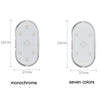 Car Lighting Reading Light LED Touch Sensing Ambient Light, Style:, Color: Ice Blue