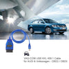 USB Cable KKL VAG-COM Car Auto Scanner Scan Tool for VW/Audi 409.1(Blue)