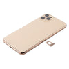 iPhone 11 Pro Back Cover Assembly (Gold) with Wireless Charging & Side Keys