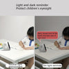 Intelligent Primary School Student Writing Sitting Posture Corrector Children Eye Protection Vision Protector Student Alarm Clock(White)