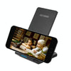 R2 10W Vertical Mobile Phone Wireless Charger Smart Fast Charge Charging Stand Desktop Stand(Black)