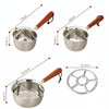 300ml With Rack 316 Stainless Steel Mini Hot Milk Oil Pot Butter Warmer Skillet Egg Frying Pan