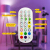 LED Symphony RGB Atmosphere Floor Light with Remote Control, Length:1.6m