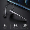 P40 Wireless Bluetooth 5.1 Business Noise Cancelling Earphone with Mic Support Handsfree(Black)