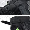GHOST RACING GR-ST04 Motorcycle Gloves Anti-Fall Full Finger Riding Touch Gloves, Size: XXL(Gray)