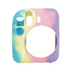 For FUJIFILM instax mini 12 Soft Silicone Camera Protective Case(Dark Blue Purple)