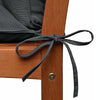150x50x8cm Outdoor Bench Waterproof Sunscreen Thickened Soft Cushion(Deep Coffee)