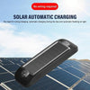 Solar Warning Light Anti-rear Collision LED Flashing Light(Symphony Vibration Sensor+Orange)