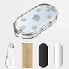Car Lighting Reading Light LED Touch Sensing Ambient Light, Style:, Color: Blue