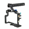 Camera Metal Video Cage Handle Stabilizer for Panasonic LUMIX GH3/GH4(Black)