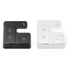 S80-A 3-in-1 Portable Magnetic Foldable Wireless Charger Phone Watch Earphone Charger(Black)
