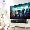 YINDIAO A36 Smart Subwoofer Computer Wired Speaker, Rotary Button Mini Version(Black)