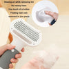 600W Pet Dryer & De-Shedding Comb, 3 Nozzles, Grey, 110V US Plug