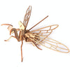 5 PCS MQY005 Children Educational Early Education DIY Hand-Assembled 3D Animal Model Puzzle Toy(Praying Mantis)