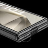 For Samsung Galaxy Z Flip6 GKK Integrated Phantom Plating Side Wrist Strap Ring Phone Case(Black)