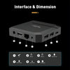 TX98 Max 4K Android 12.1 Smart TV Box with Remote Control, 2GB+16GB, Allwinner H618 Quad-Core(EU Plug)