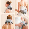 Electric Neck And Shoulder Massager Shiatsu Back Neck Massager With Heat(White)