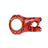 ZTTO Bicycle Handlebar Hollow 0 Degree Short Riser(Red)