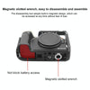 For Canon EOS-RP PULUZ Metal Camera Cage Stabilizer Rig(Black)