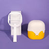 Tinypet Ice Cream Cat Litter Scoop - Yellow & White - Hanging