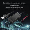USB Car Charge 12V To 5V Navigation Instrument Reduction Line(Mini Left Bend)