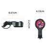 ENLEE EL07 Bicycle Speaker Mountain Road Bike Bell Anti-Theft Alarms, Model: A Model