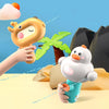 2 PCS Outdoor Splashing Cartoon Water Spray Toy For Children(Pink Duck)