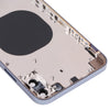 iPhone XS Max Rear Glass Housing Replacement, Blue (iP13 Pro Max Style)