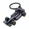 F1 Racing Car Keychain Portable Bag Decoration Pendant, Style: X-035 Hollow Black