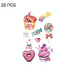 20 PCS Waterproof Sweatproof Cartoon Child Tattoo Stickers(EC-020)