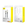 Baseus Unbreakable Series 20W Type-C to 8 Pin Fast Charging Data Cable, Length:1m(White)