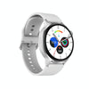 DT4 1.36 inch Silicone Watchband Color Screen Smart Watch(Silver)