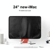 For 24 inch Apple iMac Portable Dustproof Cover Desktop Apple Computer LCD Monitor Cover with Storage Bag(Grey)