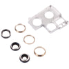 iPhone 13 Pro Camera Lens Cover & Bracket (Gold)